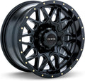 Satin Black 18x9 Custom Wheel W4452