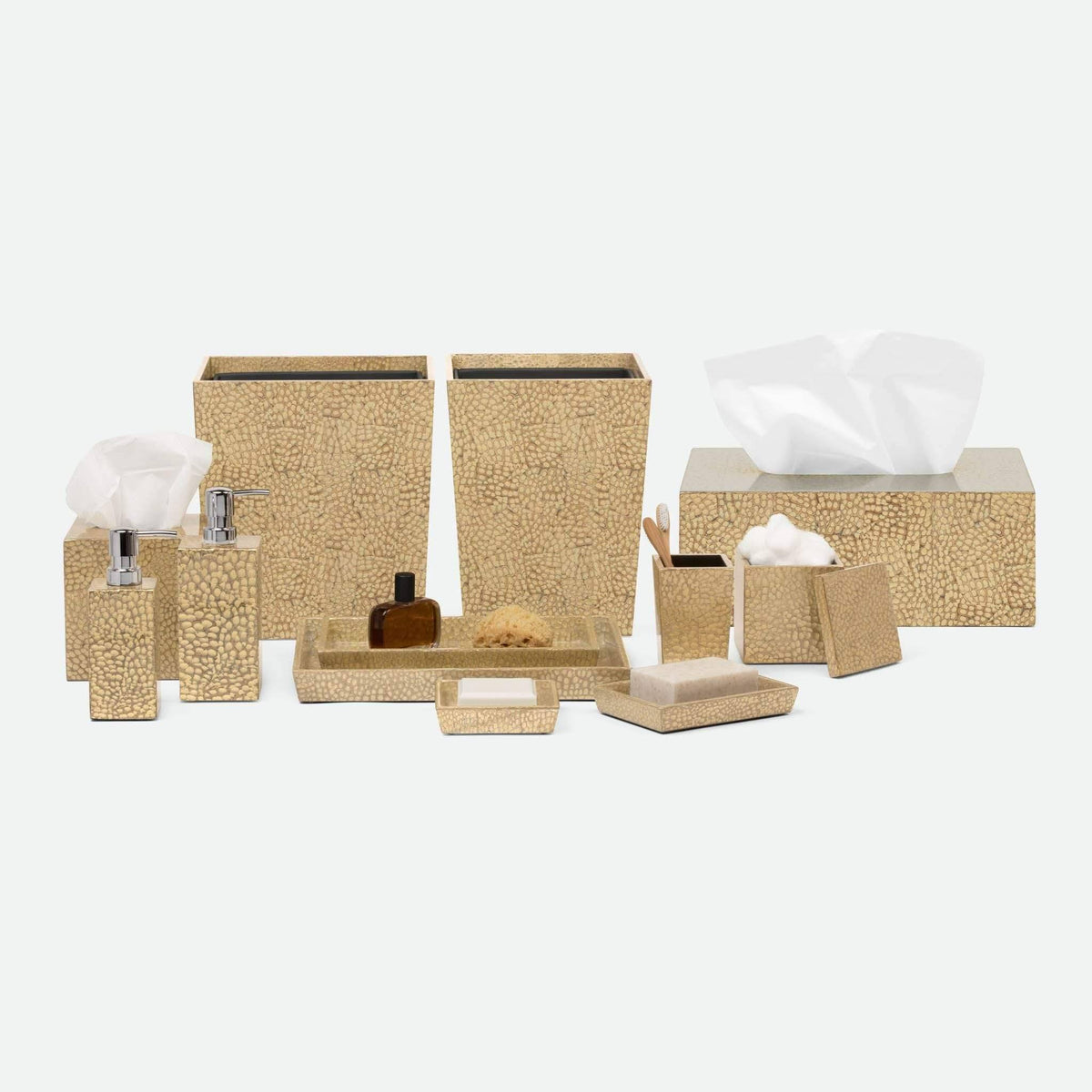 Gold Tissue Box O356