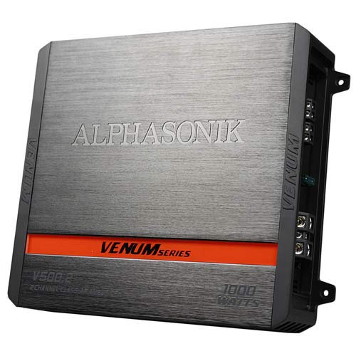 1000 Watts Max 2-Channel Car Amp I7400