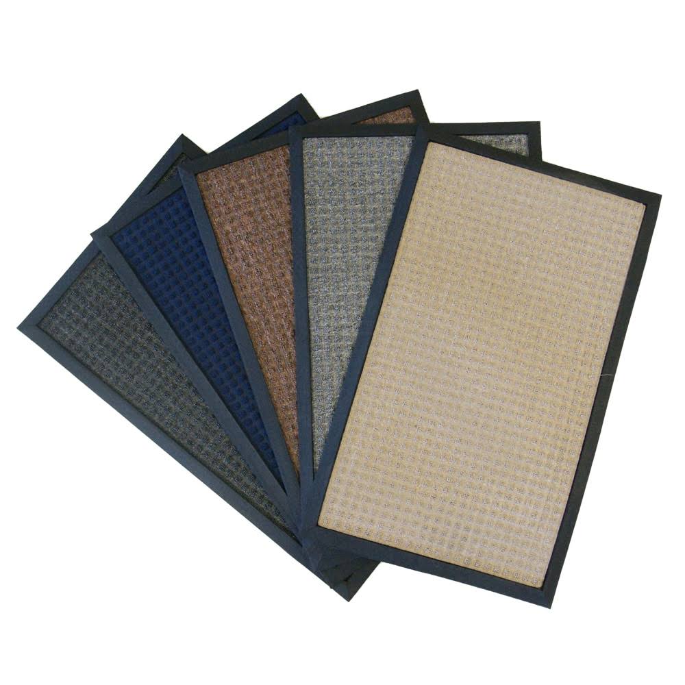 Tan Rubber Backed Carpet Mat D698809