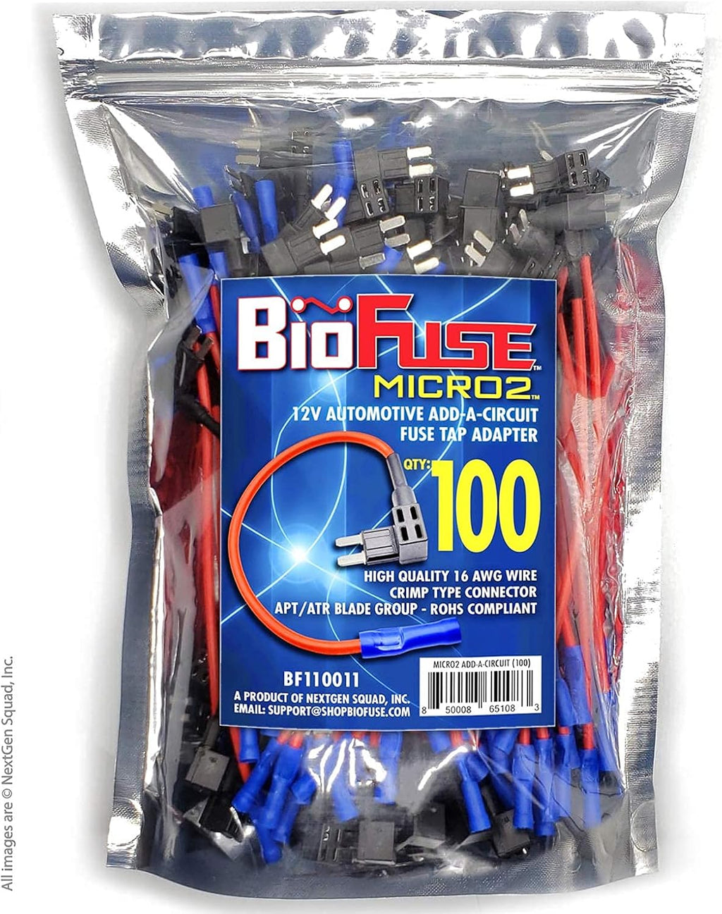12V Micro2 50 Piece Car Fuse Tap and Holders K19775