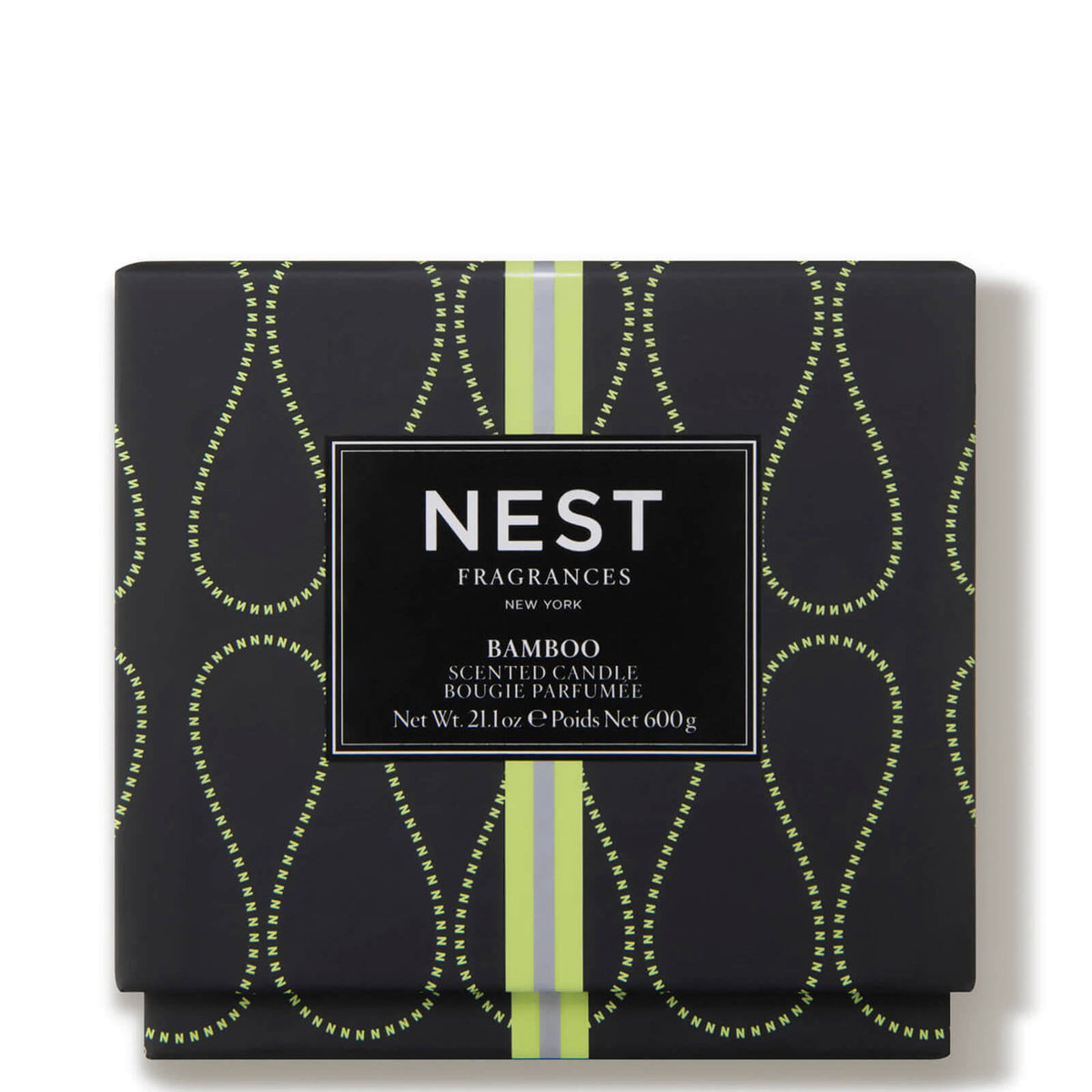 3-Wick Candle Bamboo F483