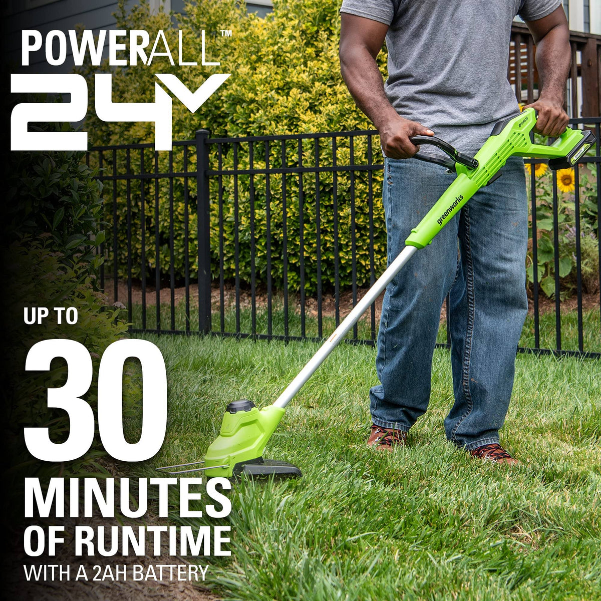 24V Cordless Handheld Leaf Blower with 2.0 Ah Battery and Charger X956035