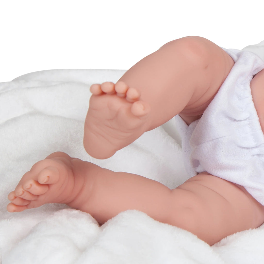 15 inch All-Vinyl Baby Doll In Pink Coat Set and Deluxe Accessories Z2048