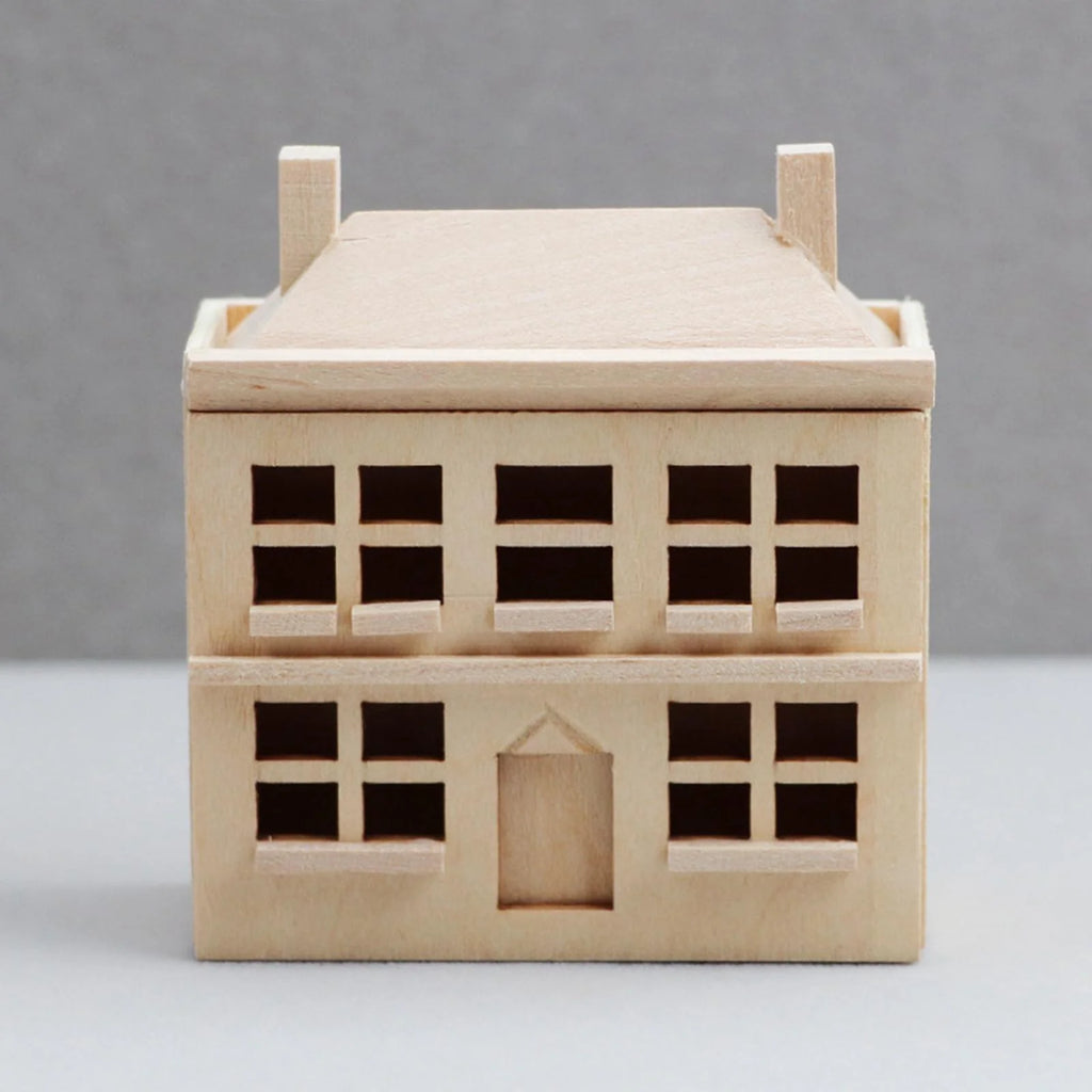 1/12 Unpainted Miniature Dollhouse Villa V77637
