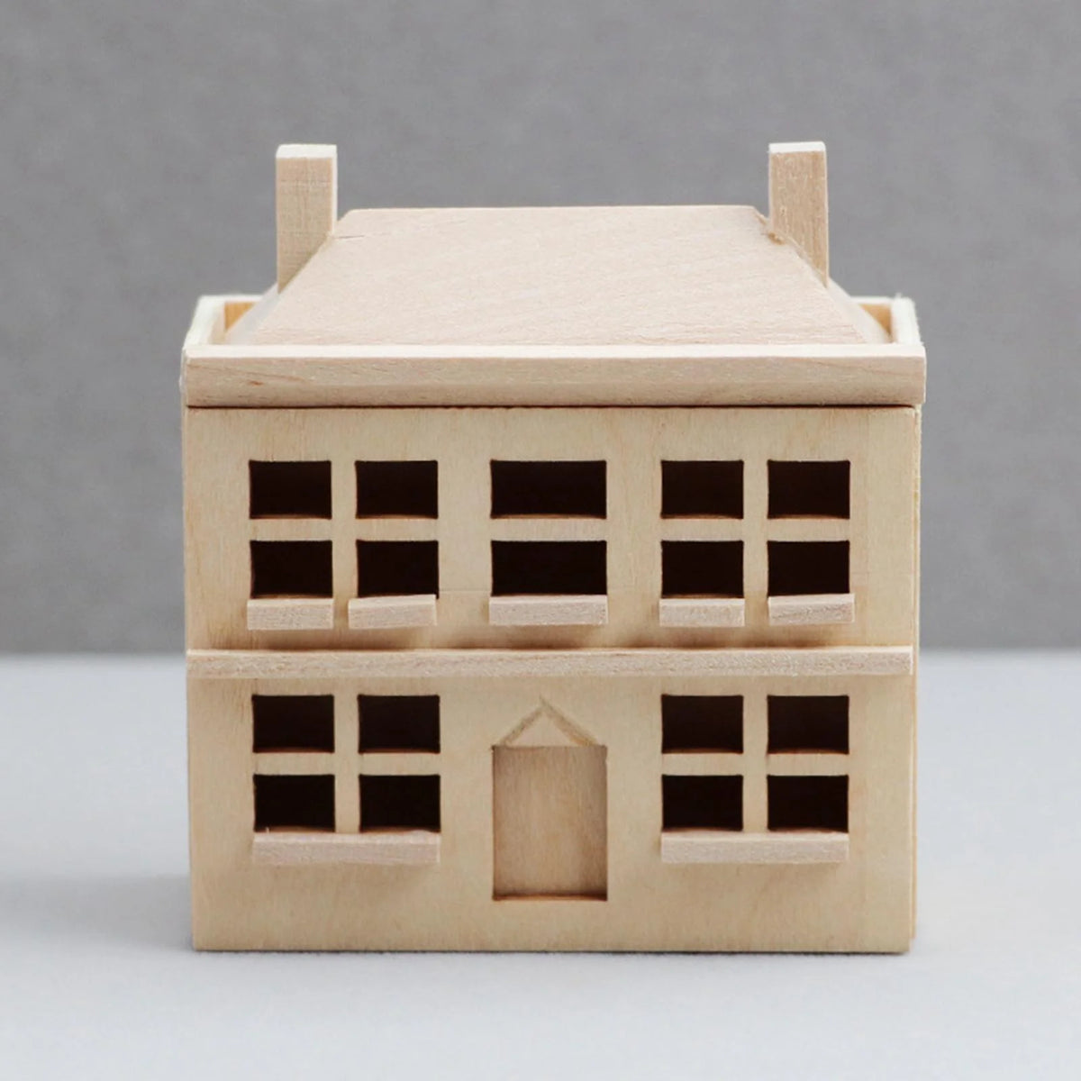 1/12 Unpainted Miniature Dollhouse Villa V77637