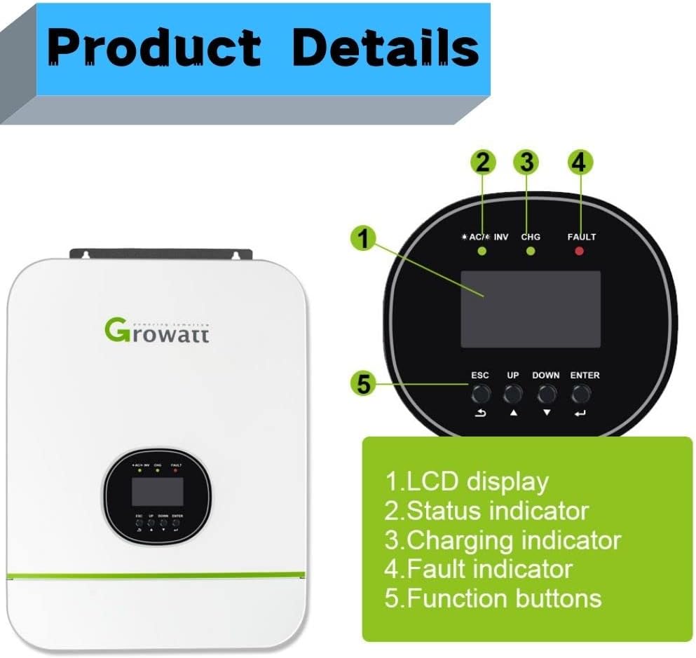 3000W 48V Pure Sine Wave Solar Inverter W7731