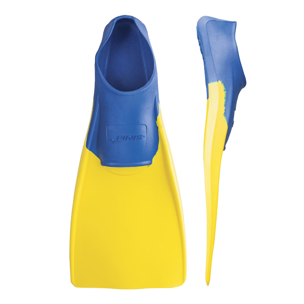 Swimming Fins for Men, Women, and Kids, Adult XS, Blue/Yellow D611150