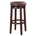 Red Swivel Bar Stool T36223