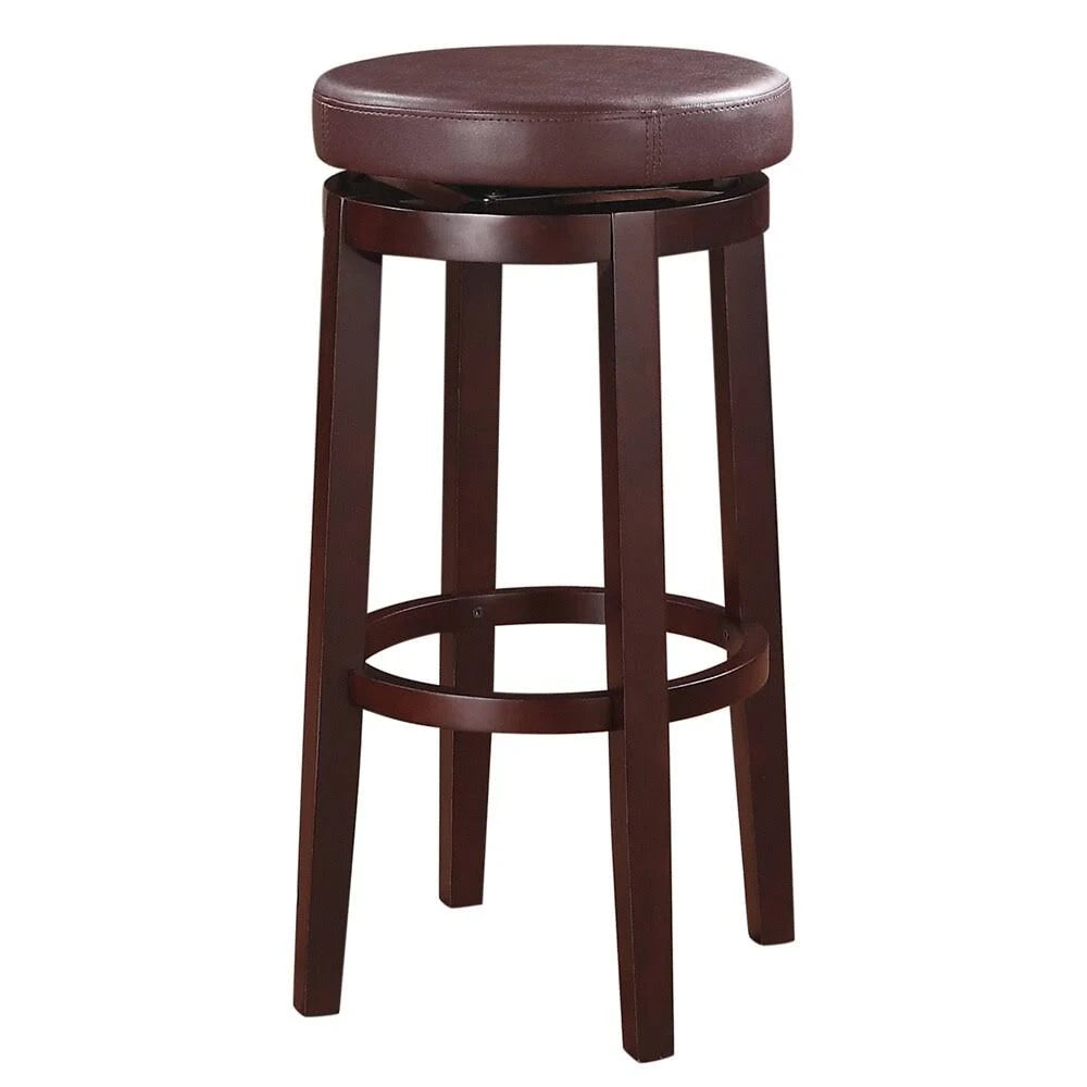 Red Swivel Bar Stool T36223