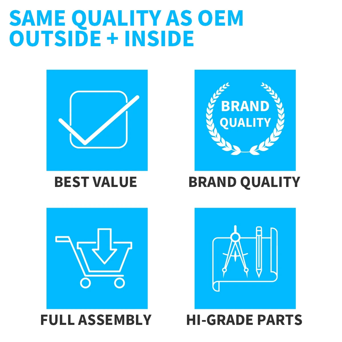 Primed Plastic Exterior Door Handle S766605