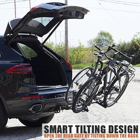 2-Bike Tray Style Hitch Mount Rack Carrier P182