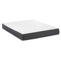 Firm Gel Infused Twin Long Memory Foam Mattress in White K579
