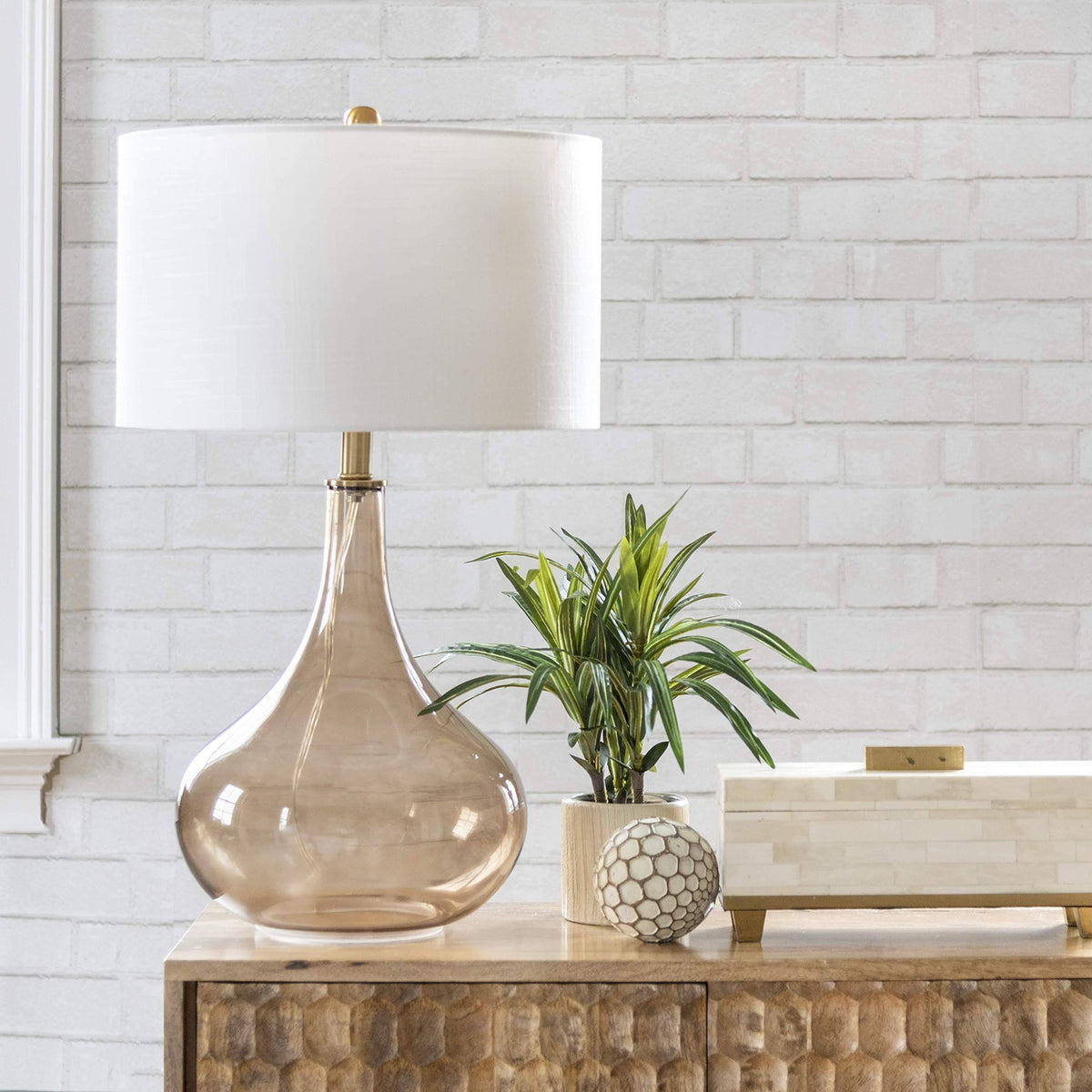 Glass Table Lamp E2026