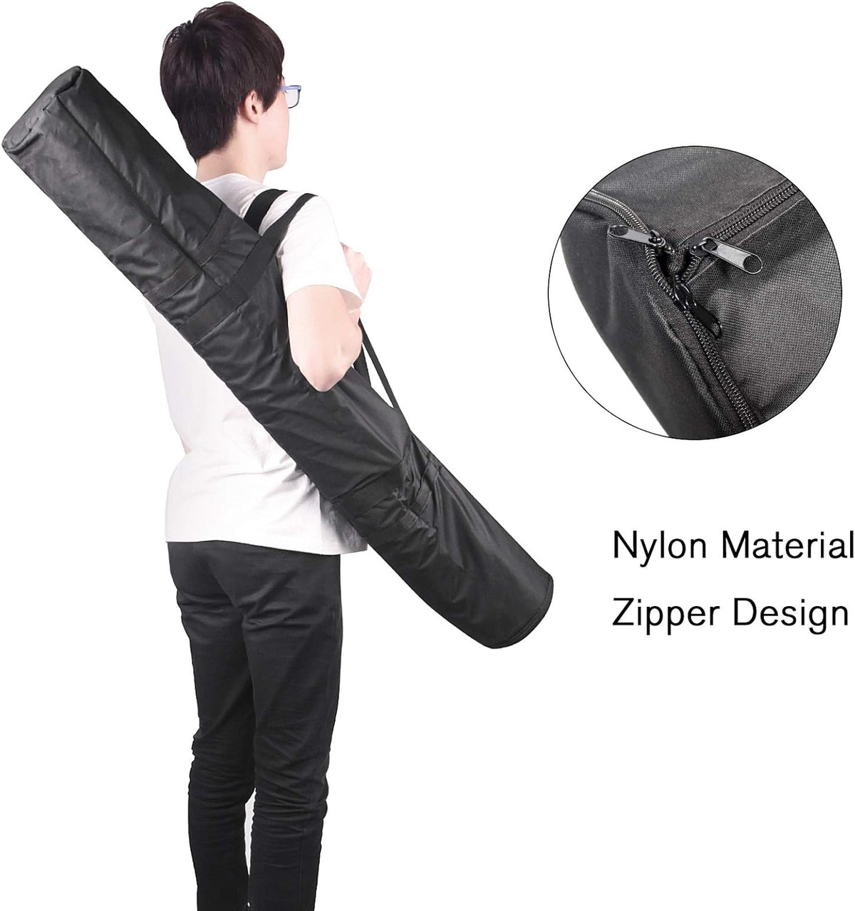 10 x 10 ft Heavy Duty Adjustable Backdrop Support System Kit with Carry Bag N393