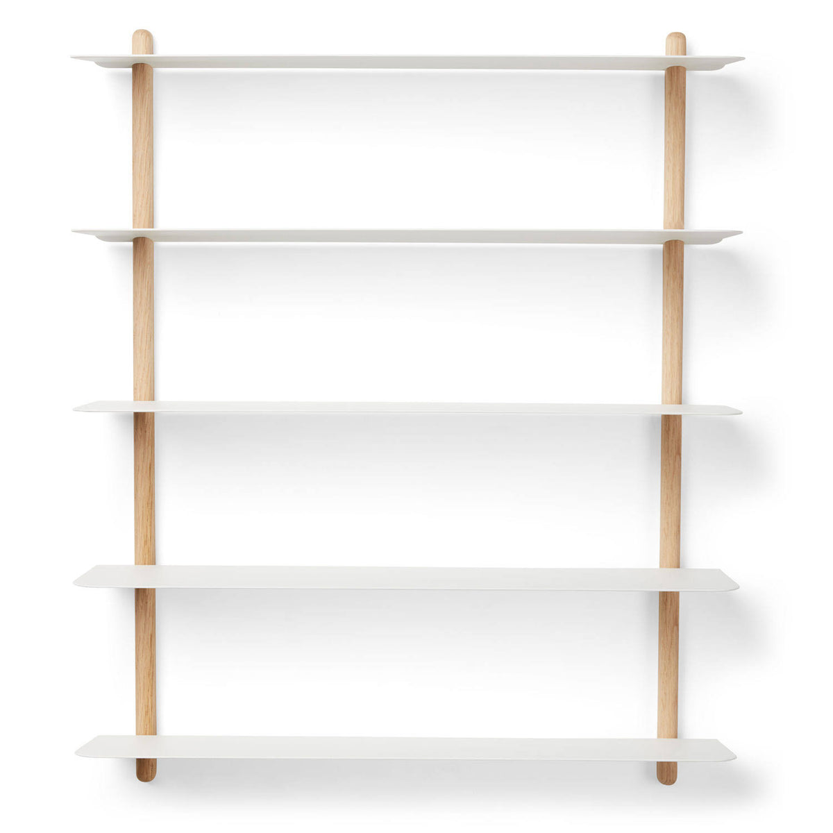 Light Oak White Wall Shelf F565226
