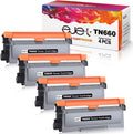 4 Black TN660 Toner Cartridge U13439