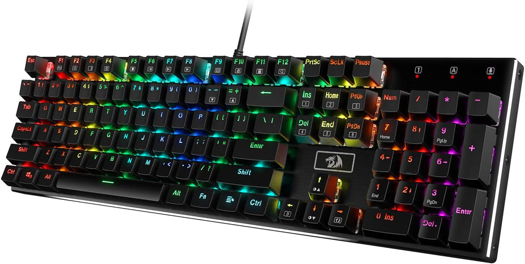 104 Standard Keys Wired Mechanical Gaming Keyboard O80368