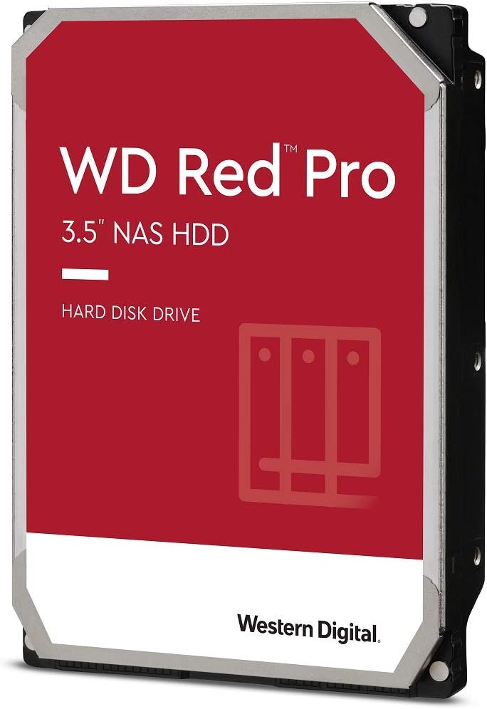 16TB WD Red Pro NAS Internal Hard Drive HDD - 7200 RPM, SATA 6 Gb/s, CMR, 256 MB Cache, 3.5 L468205
