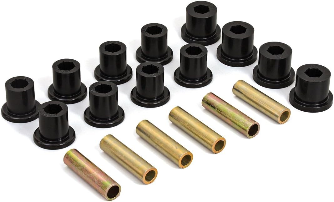 Jeep YJ Wrangler Polyurethane Spring Shackle Bushings Black N802
