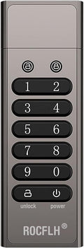 64GB Secure Encrypted USB Flash Drive with Keypad W42154