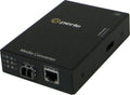 RJ-45 to ST Single-Mode Fiber Media Converter W69020