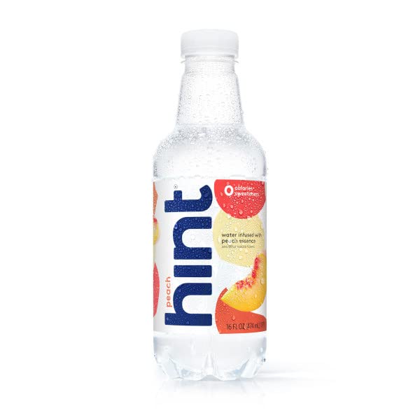 Peach Infused Water, Zero Sugar, 6 Ounce Bottles (Pack of 12) N573232