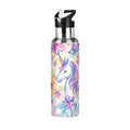 Insulated Stainless Steel Water Bottle with Straw Lid, 20 oz E78711