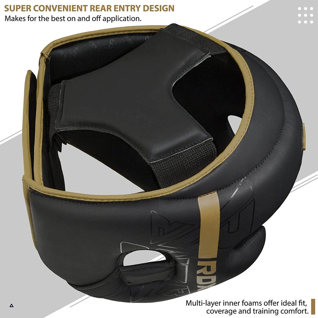Padded Headgear for Boxing, MMA Training, Muay Thai, Kickboxing, Sparring V80314