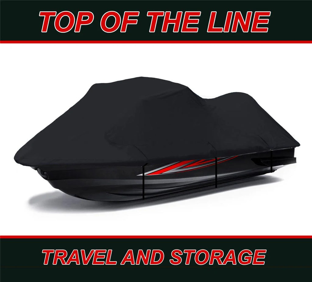 Black 600 Denier JetSki Cover P4223