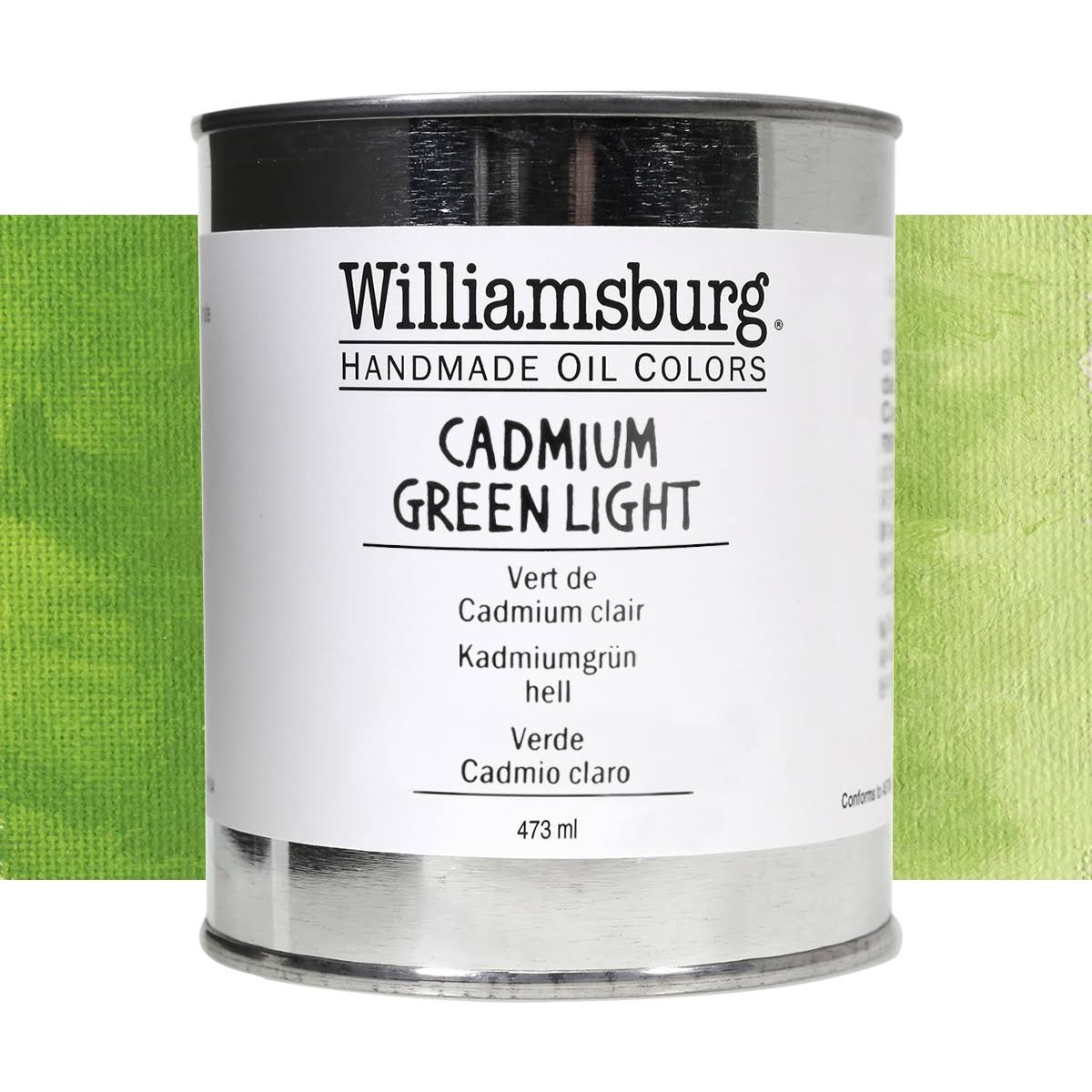 Cadmium Green Light Oil Color 473 ml Can M819