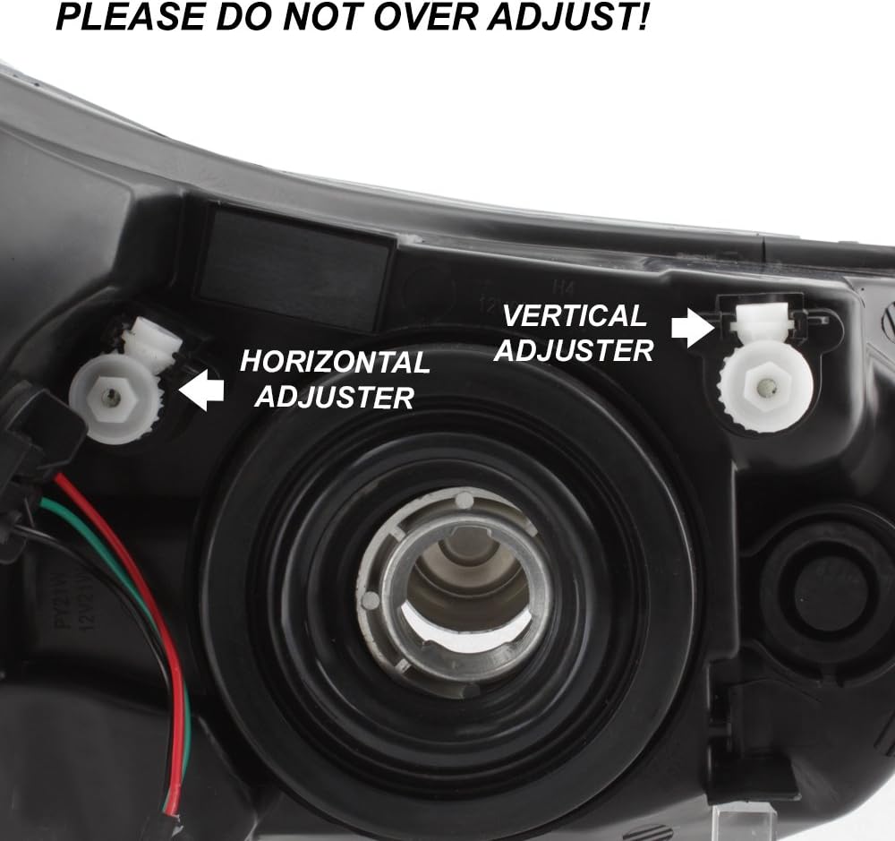 Driver Left + Passenger Right Side Pair Halogen Headlights for Chevy Cruze K9846