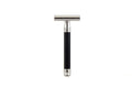 Stainless Steel Black Safety Razor K280812