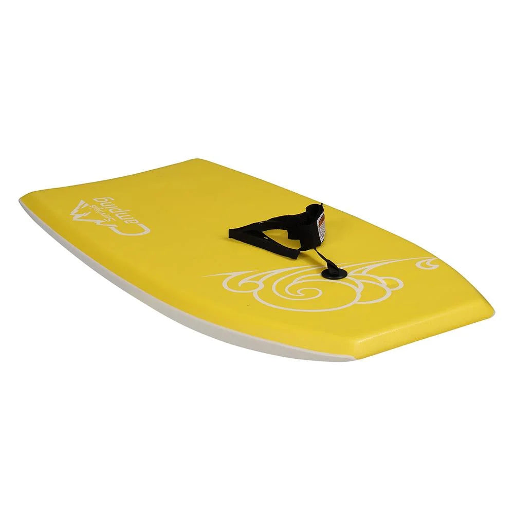 41" Lightweight Bodyboard with EPS Core, XPE Deck, HDPE Slick Bottom, and Wrist Leash X410903