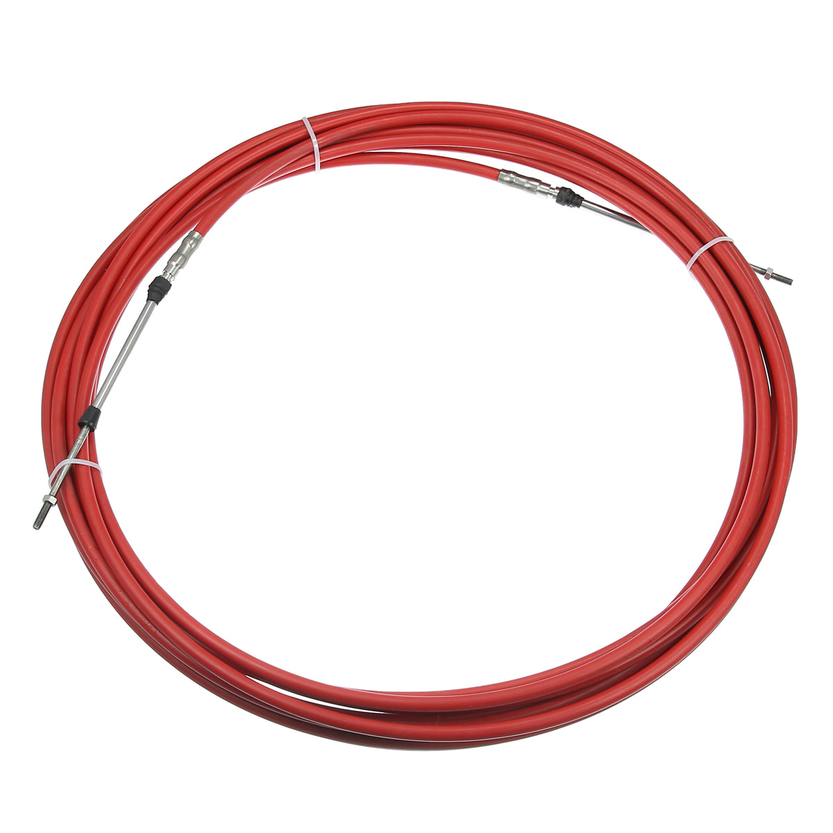 40ft 472 Inch Marine Throttle Shift Remote Control Box Cable for Yamaha Outboard Engine Boat Red L365