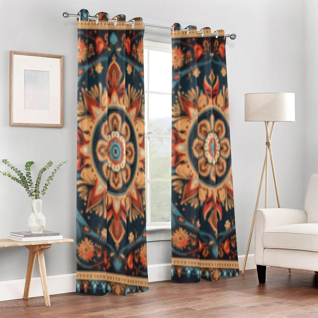 84" Grommet Blackout Curtains J4143