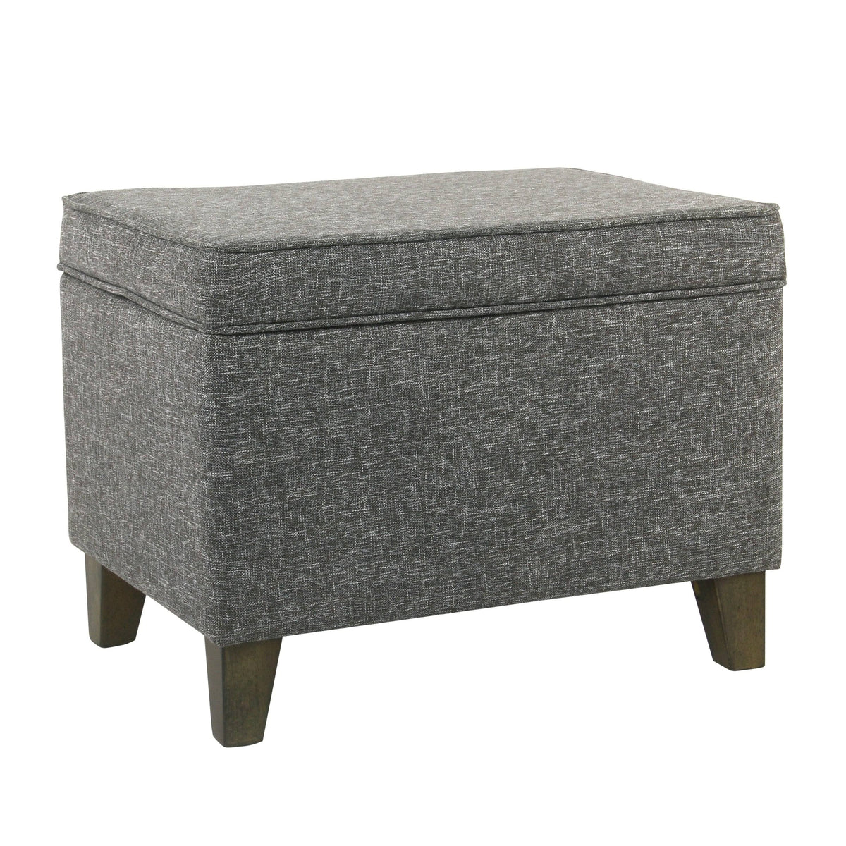 Slate Grey Medium Storage Ottoman T403261