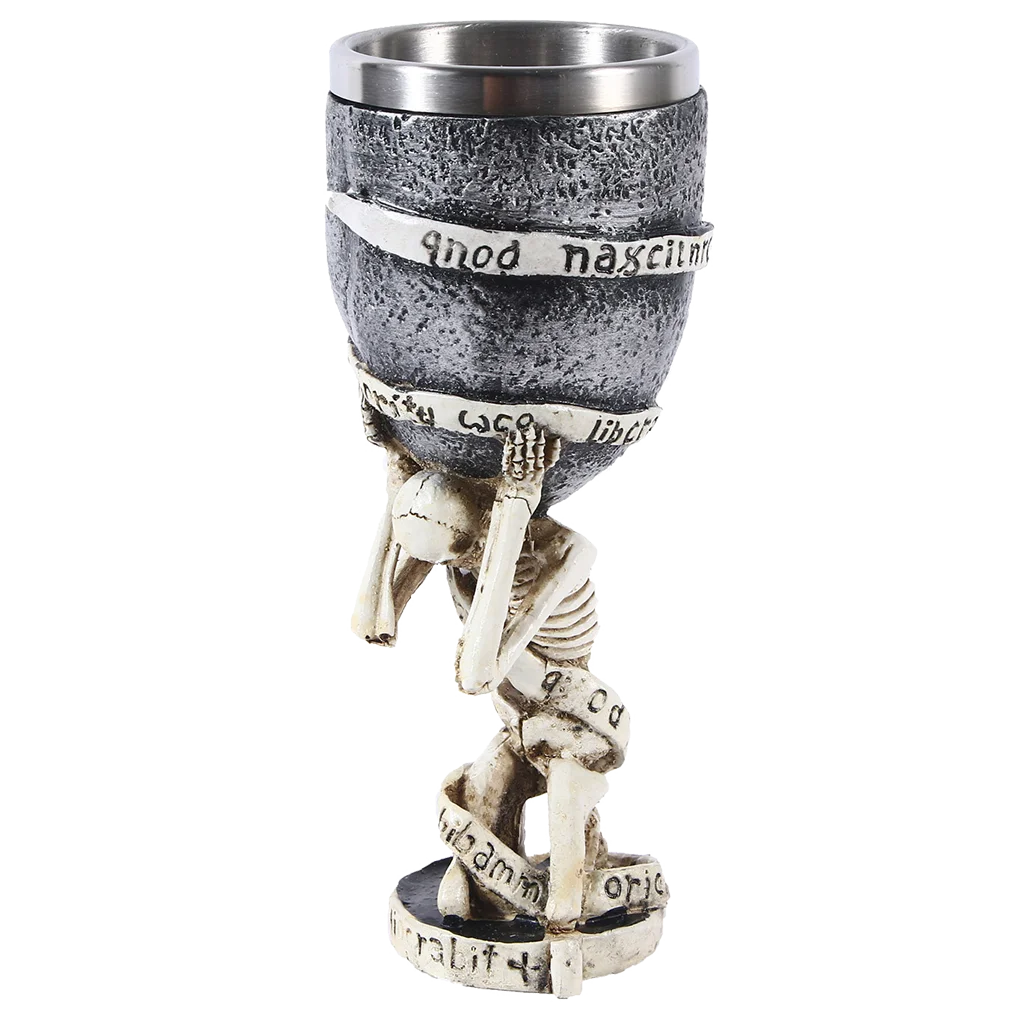 Stainless Steel Gothic Wine Cups Y2108