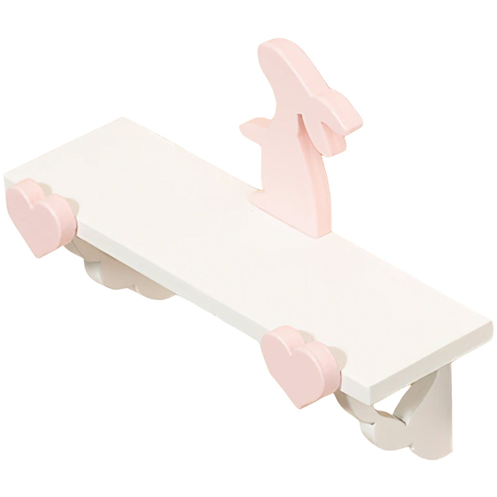 Wood Rabbit Wall Rack Doll House 2 Count X86493