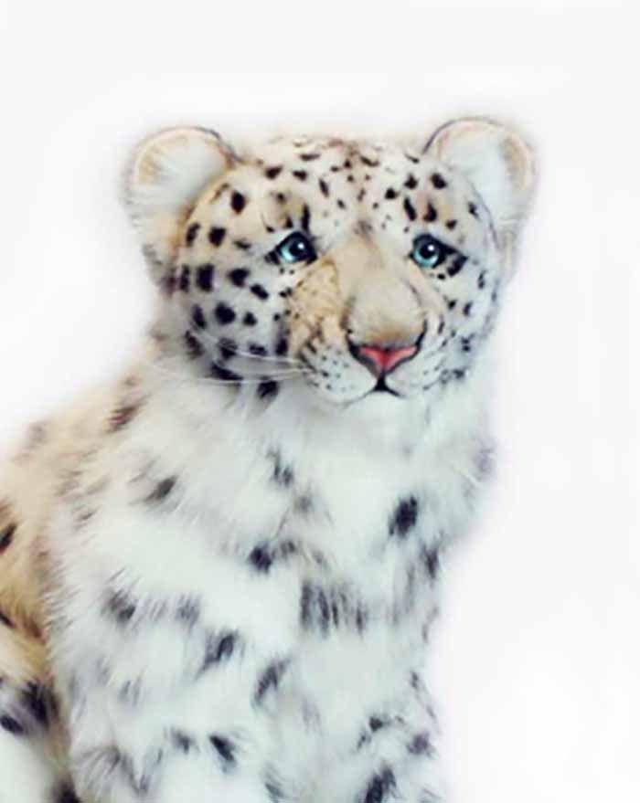 Snow Leopard Cub Plush W806120