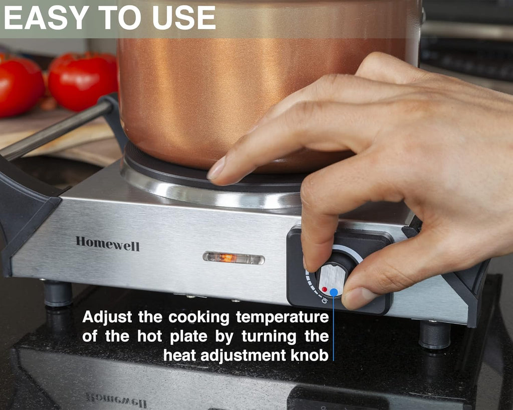 Electric Hot Plate Single Burner Pack of 2 G175453