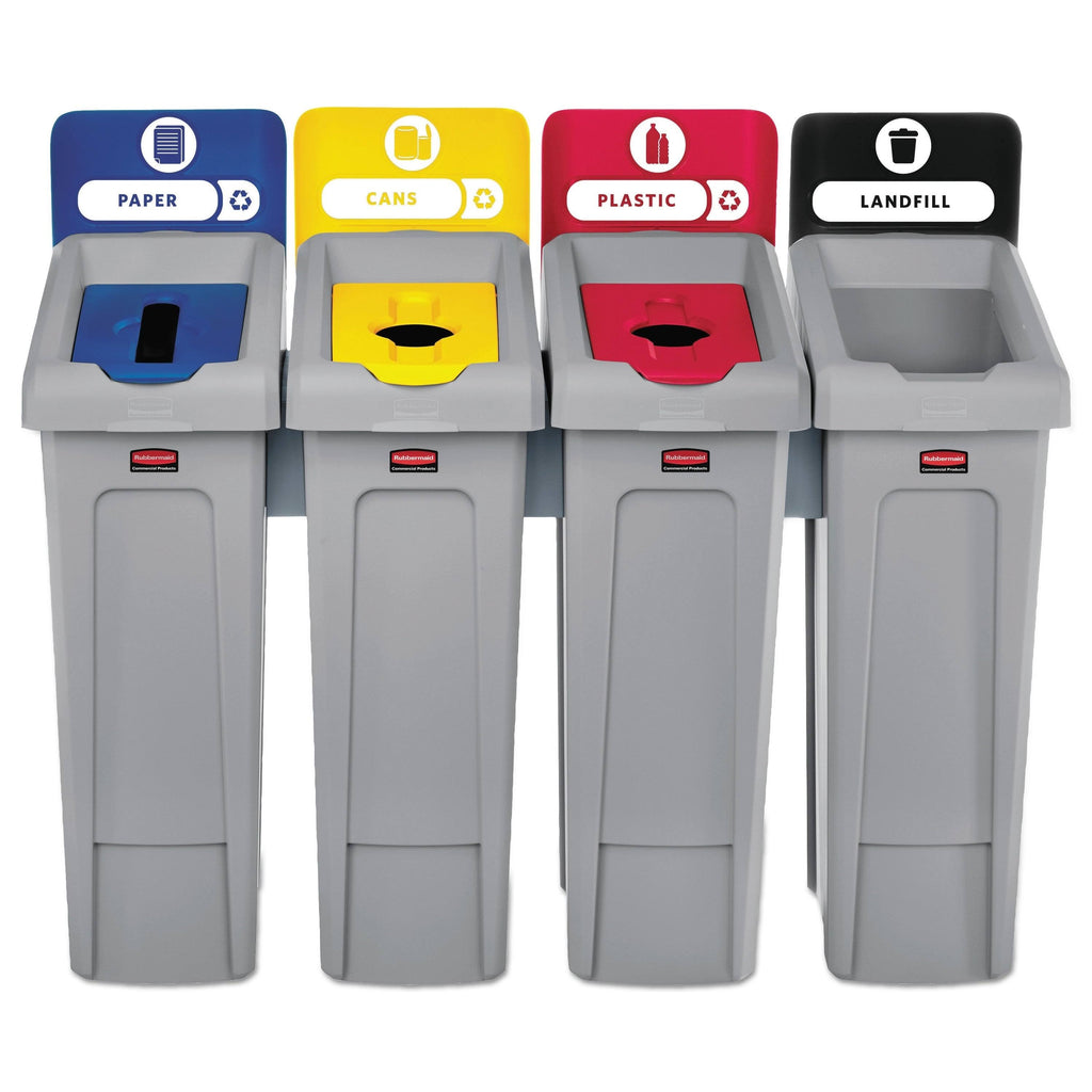 92 gal 4-Stream Recycling Station Kit L4856