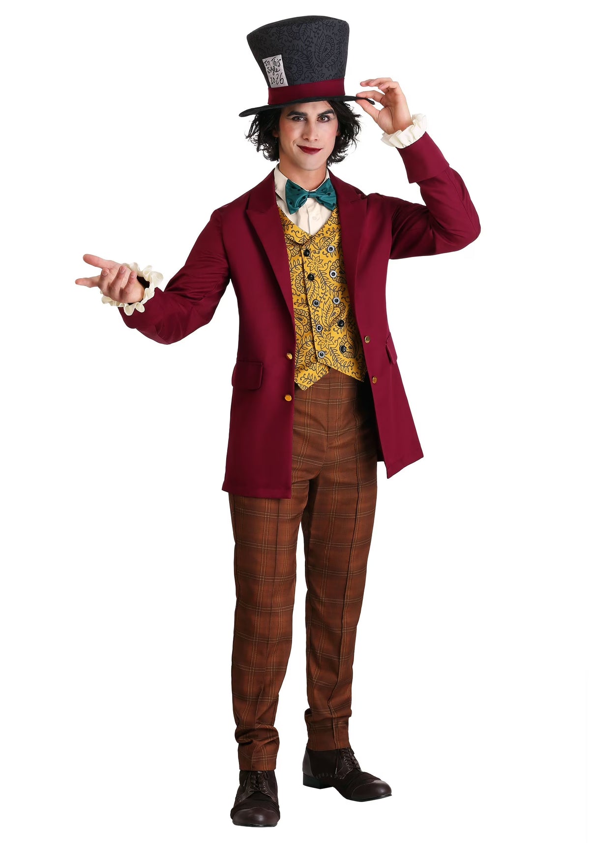 Plus Size Mad Hatter Costume H1518