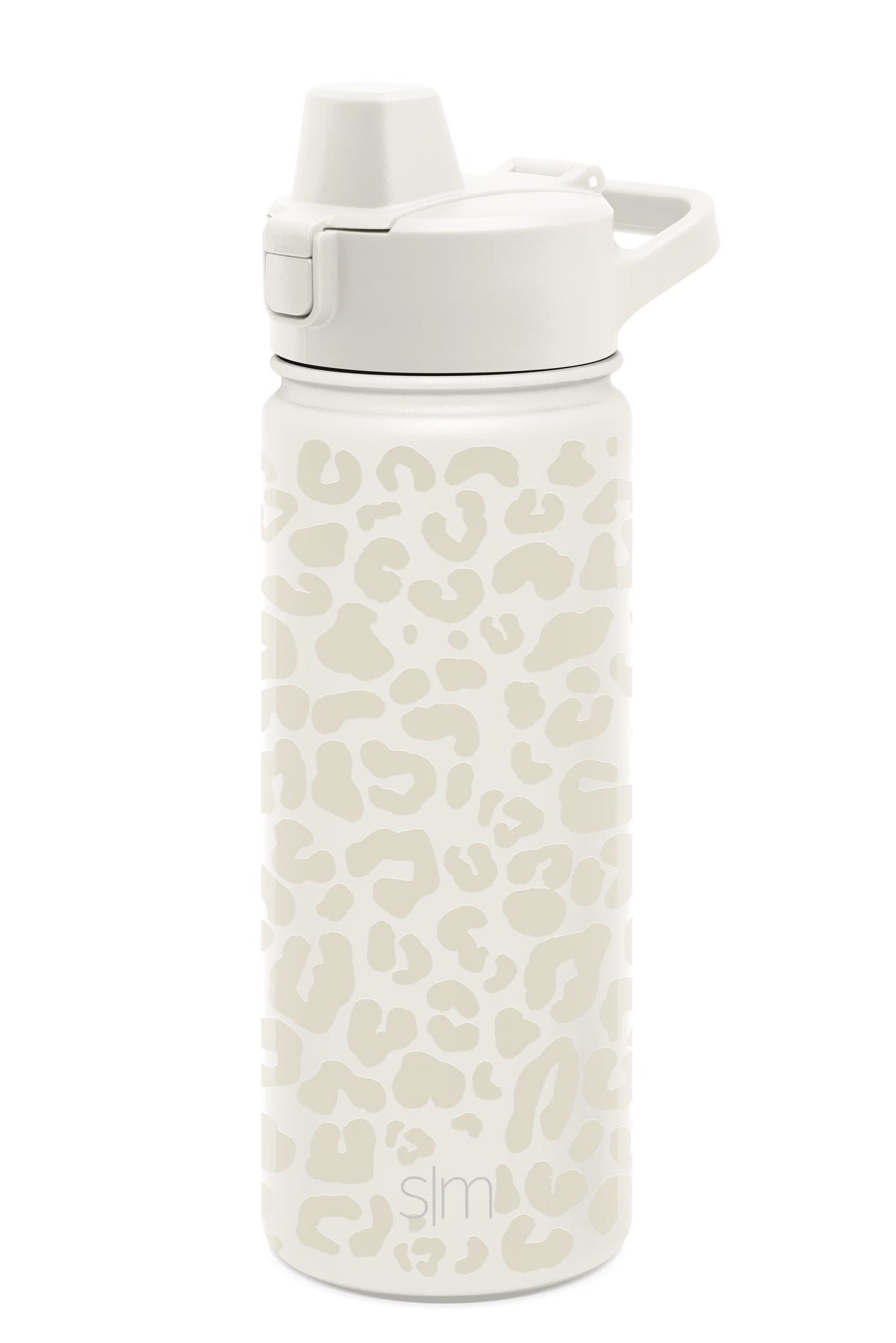 18 fl oz Insulated Stainless Steel Water Bottle with Silicone Straw Lid R898304