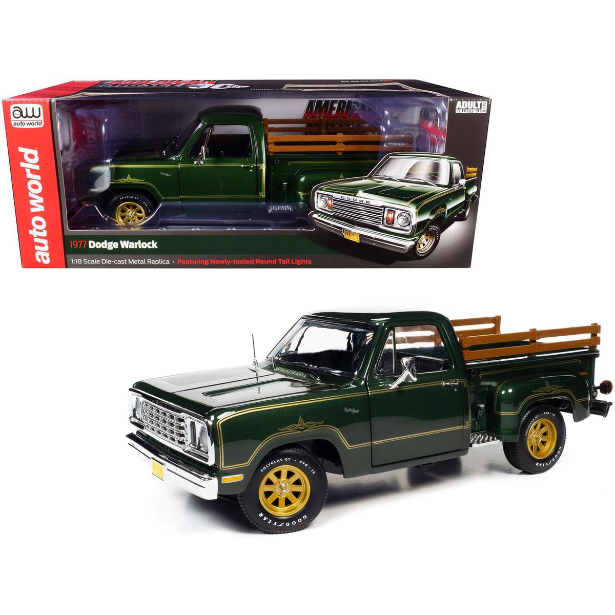 Medium Green Stepside Pickup Truck P532178