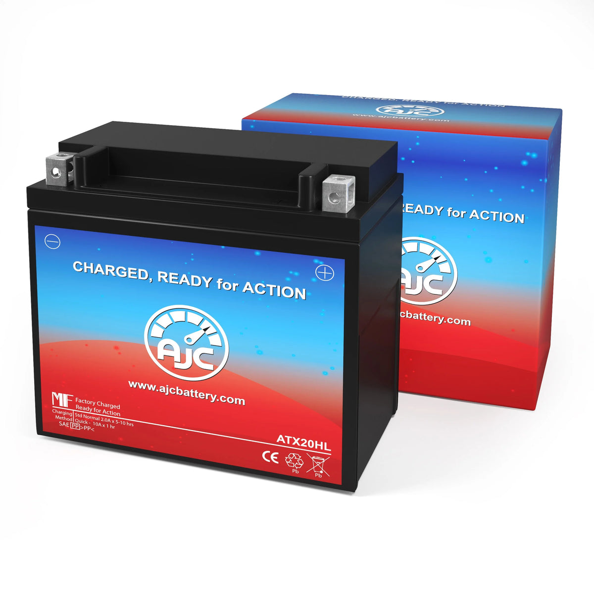 AJC Brand Replacement Snowmobile Battery C9519