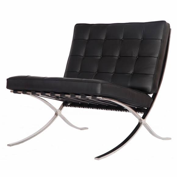 Black Barcelona Chair Z49345