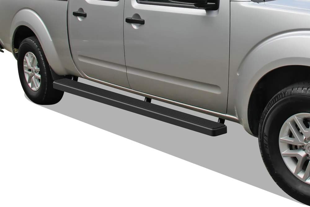 Silver 5 inches Running Boards Side Steps Step Rails N621