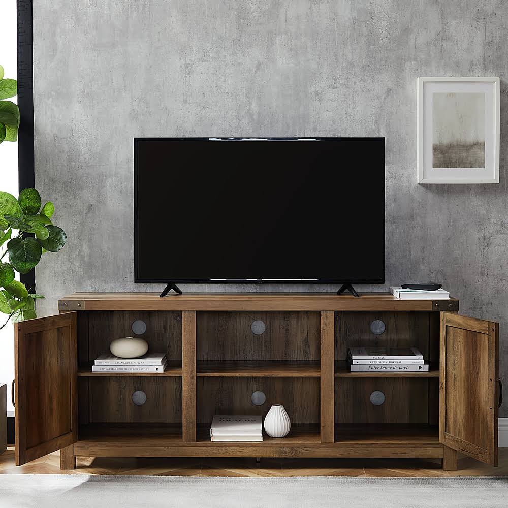 Rustic Oak TV Cabinet G6203