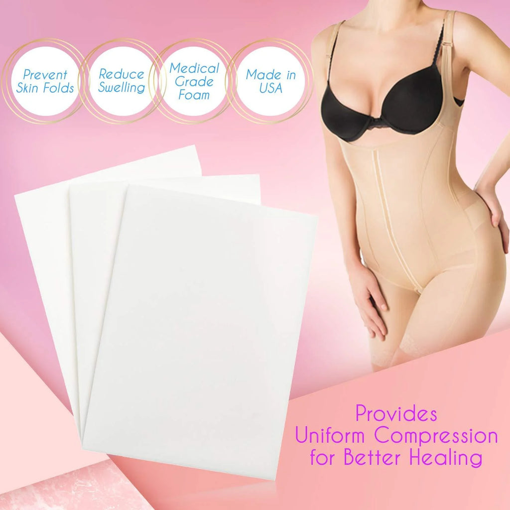 3 Pack Lipo Foam Medical Grade Foam R951